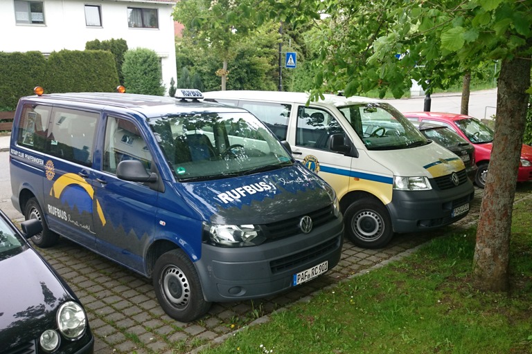 Der Rufbus macht an diesem Wochenende Pause.