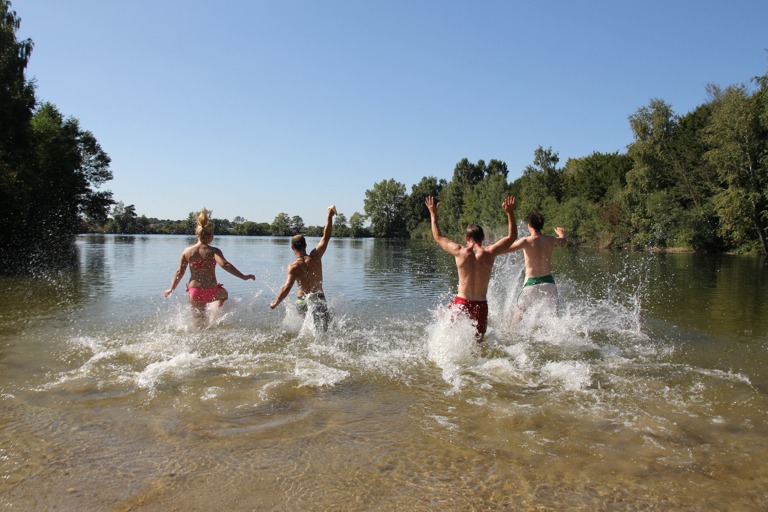 Im Feilenmoos kann man Baden, das ist klar. Über mögliche weitere Nutzungspotenziale ging es unter anderem gestern Abend.