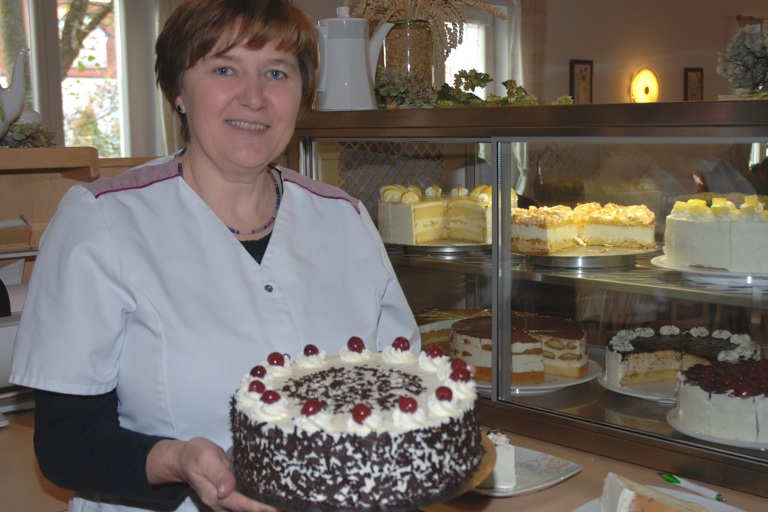 Mit ihrem eigenen Hofcafé hat sich Hauswirtschaftsmeisterin Roswitha Turber zur erfolgreichen Unternehmerin entwickelt.