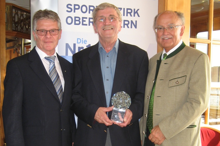 Florian Weiß, Ludwig Sommerer und Josef Mederer (von links).