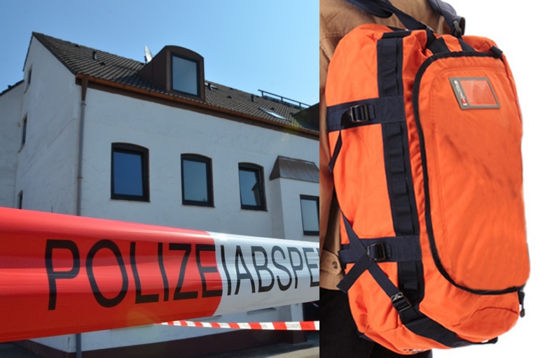 Einen solchen Rucksack soll der Mann bei sich getragen haben, der nun als wichtiger Zeuge gesucht wird. Foto: Polizei