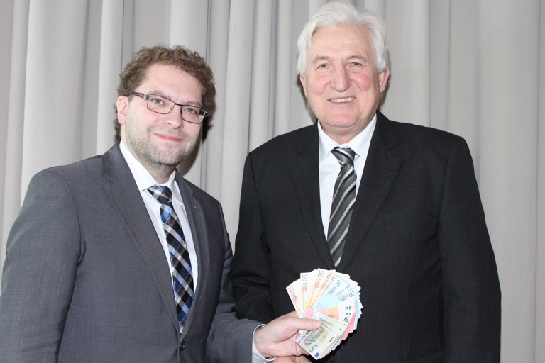 Florian Schranz (links) und Rudi Engelhard.