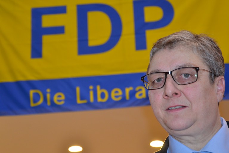 Franz Niedermayr zieht für die FDP in den Landrats-Wahlkampf. Foto: Zell