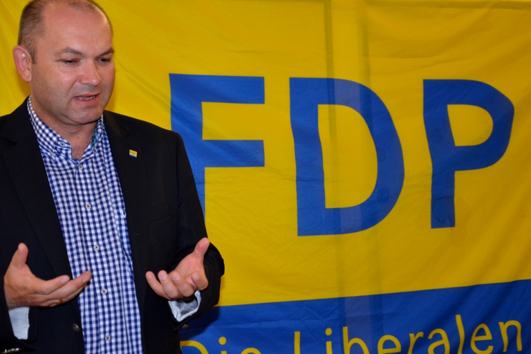 Thomas Stockmaier gibt, wie angekündigt, den Posten des FDP-Kreisvorsitzenden auf. Heute Abend zeigt sich, wer sein Nachfolger wird. Archivfoto: Zell