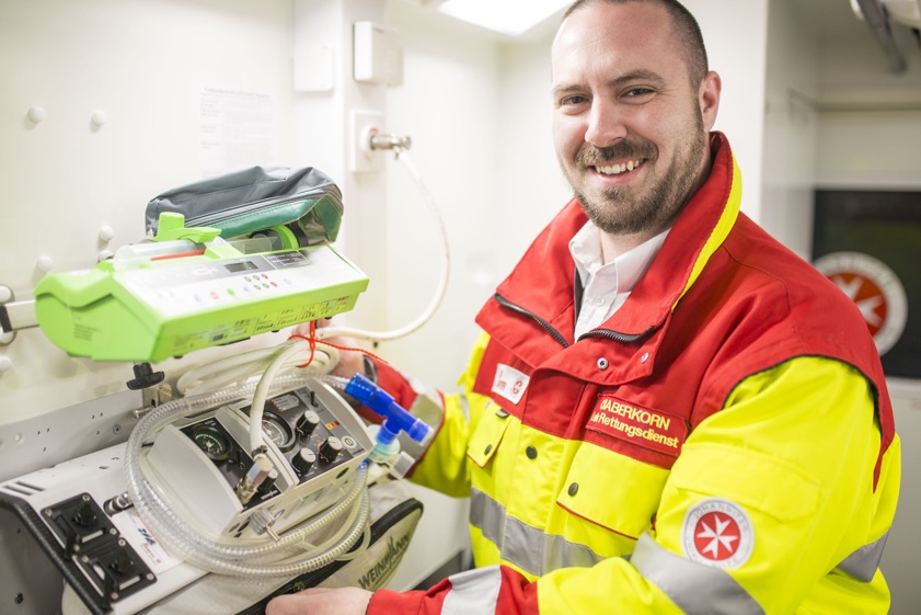 Christian Haberkorn, Rettungsdienst-Leiter im Johanniter-Regionalverband Oberbayern.