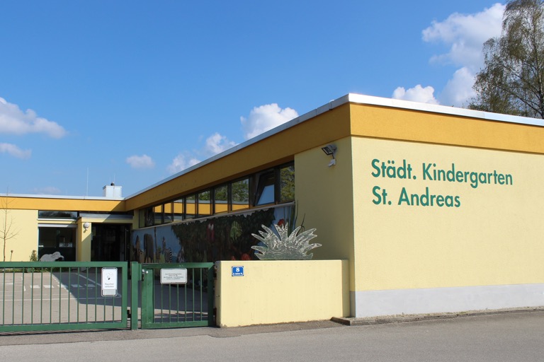 Wird komplett neu gebaut: Die Pfaffenhofener Kita St. Andreas.
