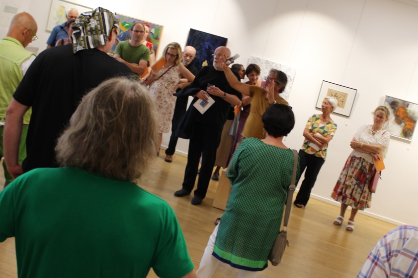 Die Ausstellungen der Hallertauer Künstler (hier ein Bild aus dem vergangenen Jahr) gelten als Besuchermagnet.