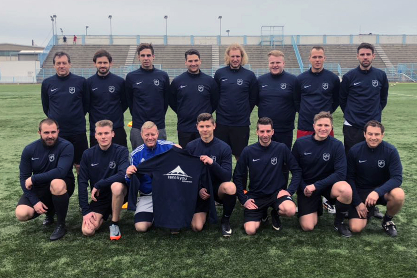 Trainingslager in Izola: Der SV Irsching-Knodorf bereitete sich in Slowenien auf die anstehende Rückrunde vor. Zum Auftakt erwartet der Tabellenfünfte am Osterwochenende den TSV Ingolstadt-Nord. Foto: SV Irsching-Knodorf