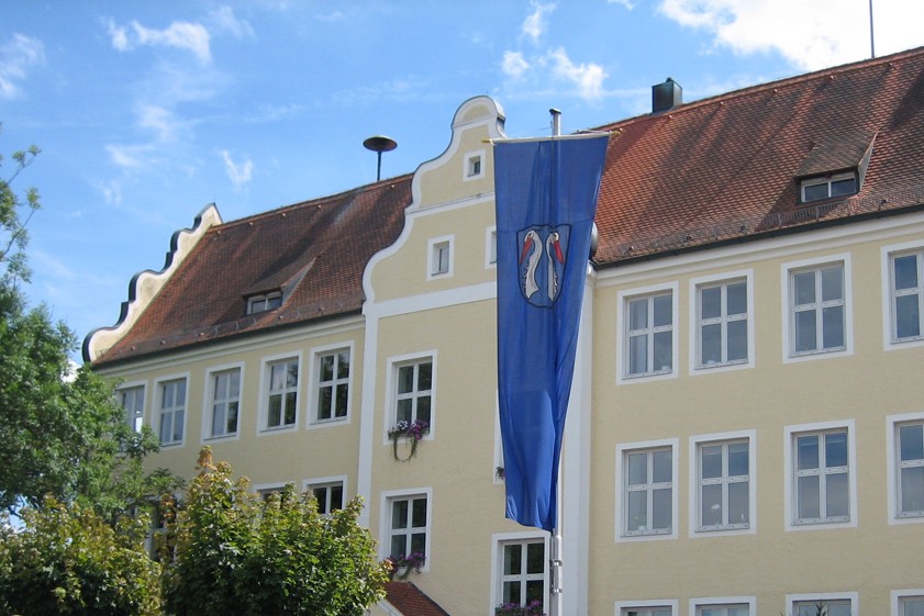 Das Rathaus von Reichertshofen. Foto: Gemeindeverwaltung Reichertshofen