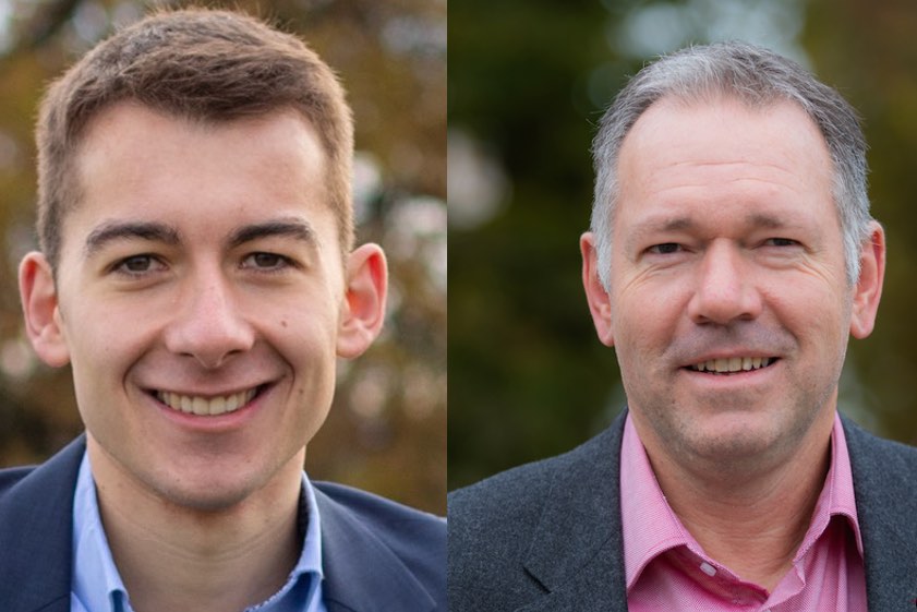 Christian Keck (links) und Hans Wolf.