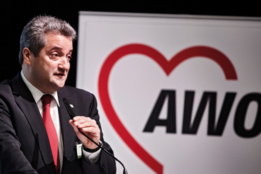 Professor Thomas Beyer, bayerischer Landesvorsitzender der AWO.