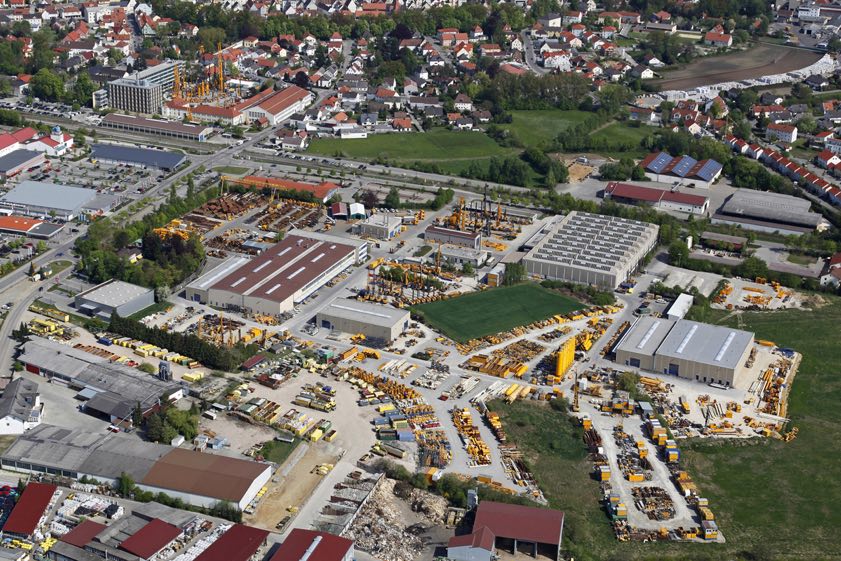 Der Bauer-Standort in Schrobenhausen. Foto: Bauer AG