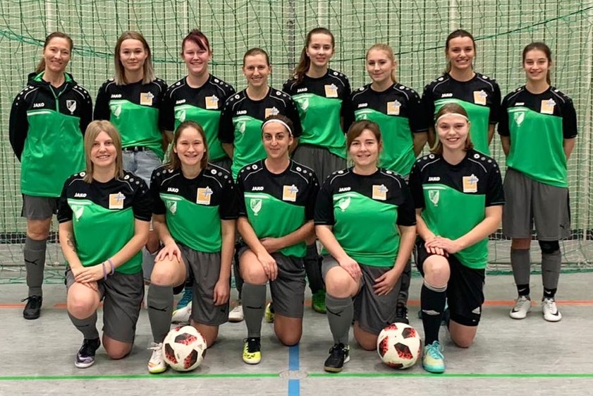 Das Fußball-Damenteam des SV Geroldshausen.