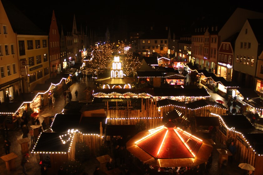 Archivfoto vom Pfaffenhofener Christkindlmarkt. Quelle: Stadtverwaltung
