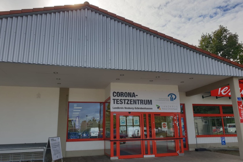 Im ehemaligen Penny-Markt, wo bereits das Test-Zentrum untergebracht ist, soll auch das Impf-Zentrum einquartiert werden. Archivfoto.
