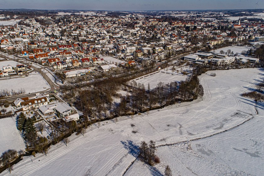 Die frisch gespurte Loipe am Gerolsbach. Fotos / Aufnahmen: Stefan Maier, Karl J. Ebensberger