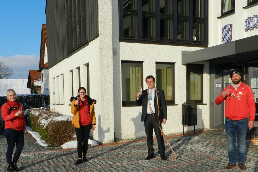 Von links: Andrea Dick, Alexandra Schmid, Erwin Renauer und Alexander Vogel.