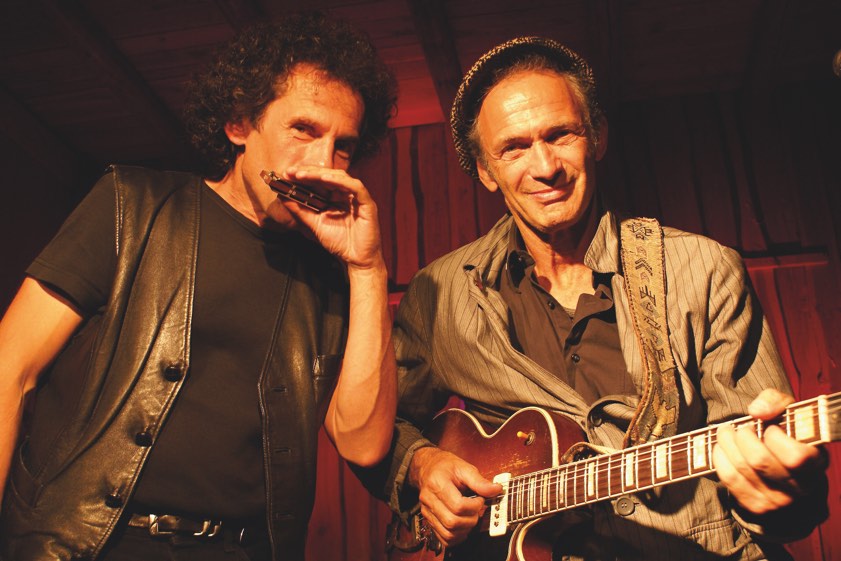 Abi Wallenstein (rechts) und Hubert Hofherr. Foto: Wallenstein