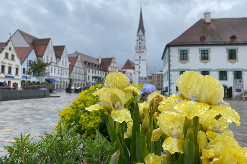 Die Pfaffenhofener Innenstadt. Foto: Ludwig Schrätzenstaller