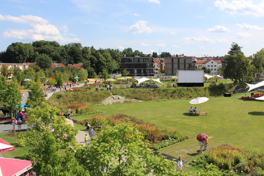 Archivfoto vom Pfaffenhofener Bürgerpark. Quelle: Stadtverwaltung