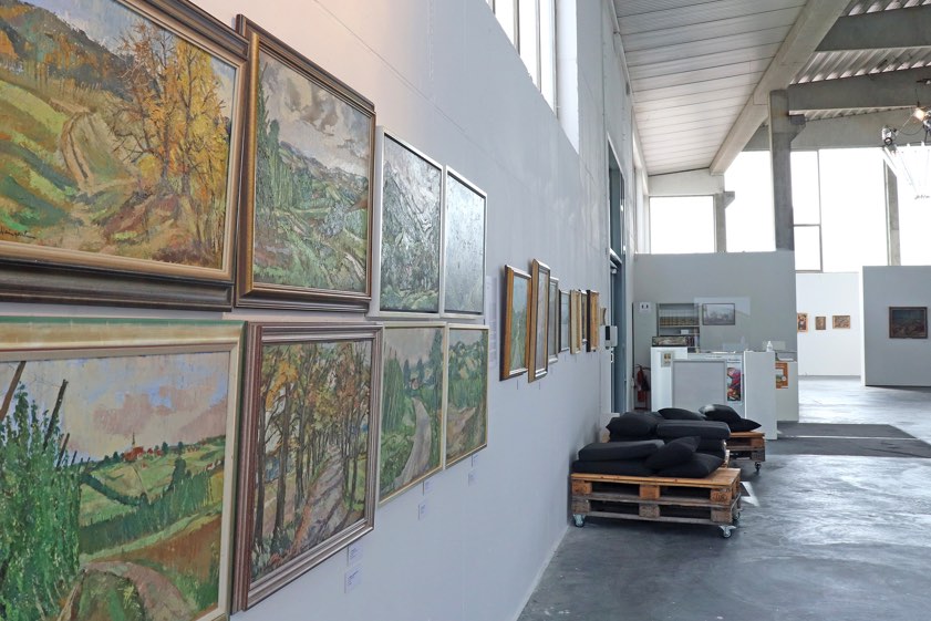 Die Kunsthalle bietet den Rahmen für die große Ausstellung mit Werken von Michael P. Weingartner. Fotos: Stadtverwaltung