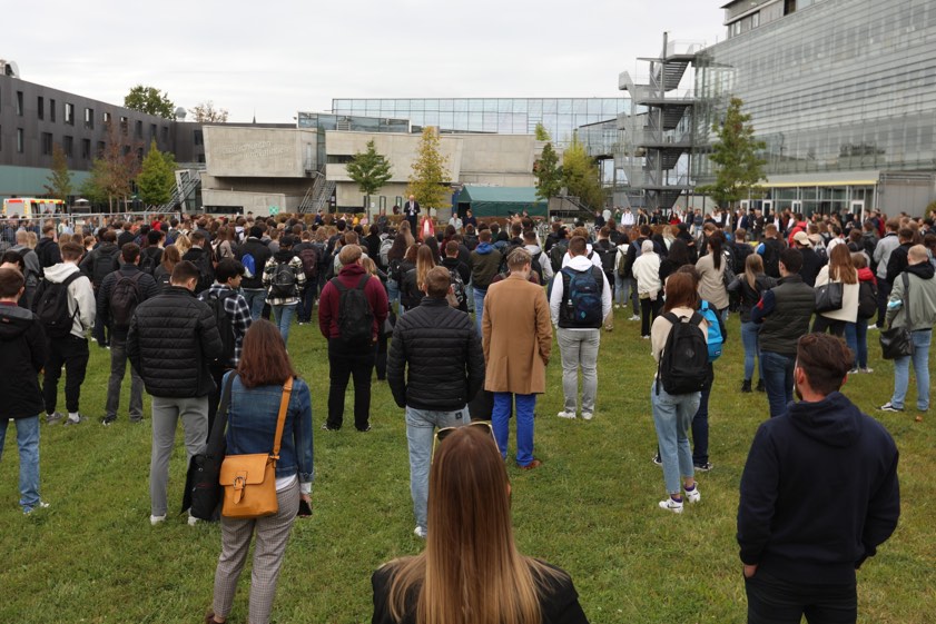 Rund 2000 Erstsemester-Studierende begannen heute ihr Studium an der Technischen Hochschule in Ingolstadt. Fotos: THI