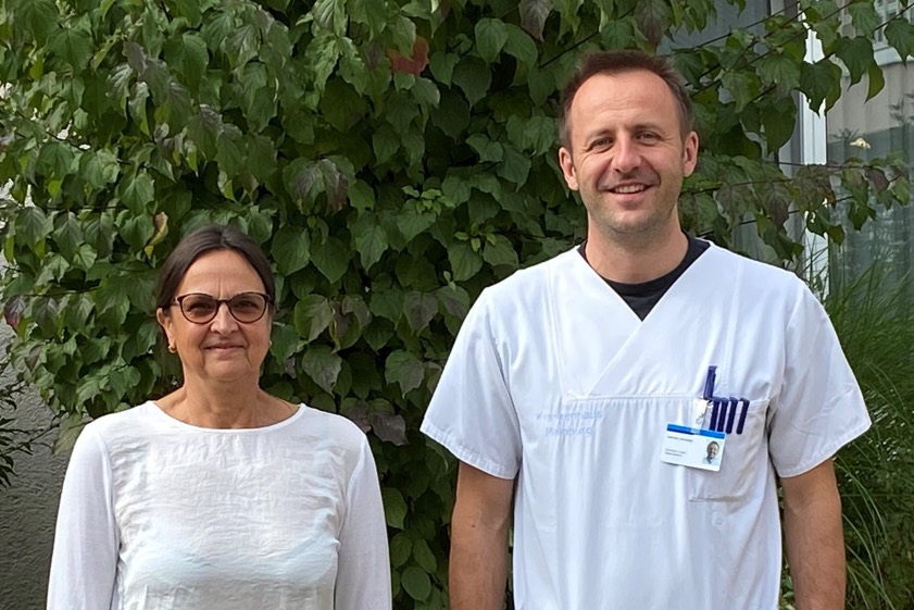 Ingeborg Müller und Andreas Harrieder. Foto: Frömer