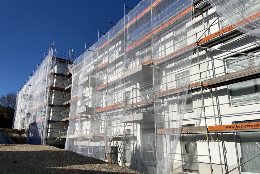 An der Stettbergstraße entstehen 24 neue Wohneinheiten. Foto: Stadt Pfaffenhofen