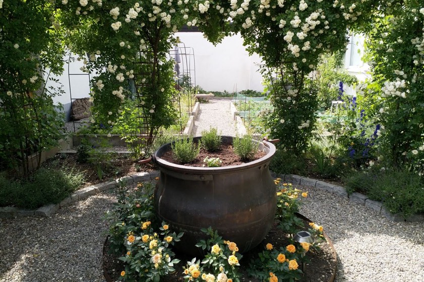 Der etwas andere Stadtgarten in Pfaffenhofen. Fotos: Büchler, Kastner