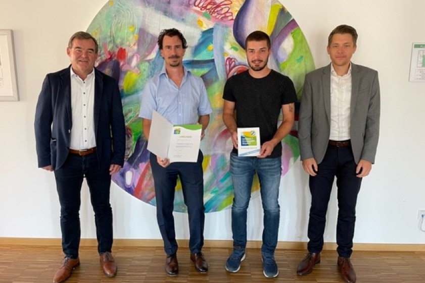 Von links: Albert Gürtner, Dirk Fernengel, Markus Stanglmayr, Michael Beckmann. Foto: Spratter