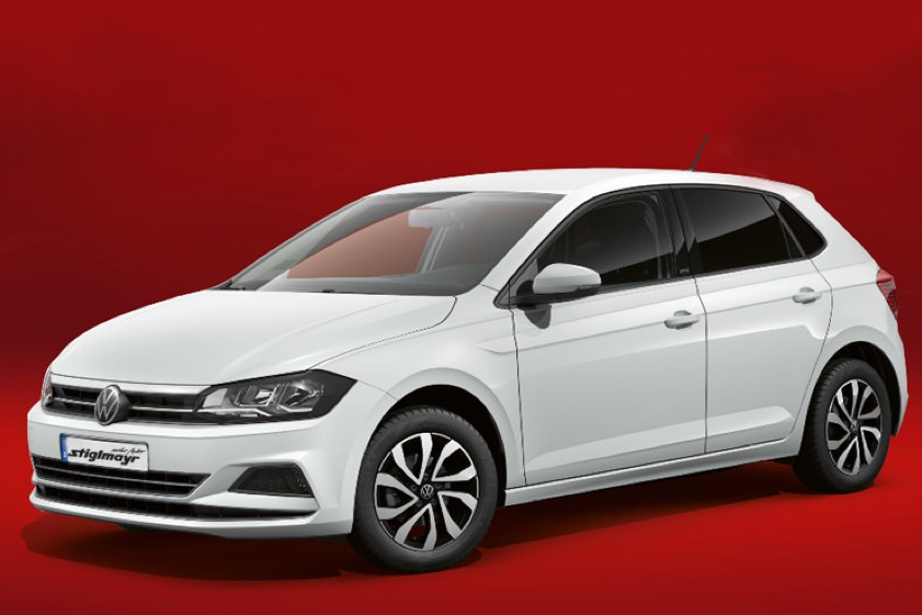 Abbildung ähnlich: Bei dem hier gezeigten Auto handelt es sich nicht um den VW-Polo, den es bei der Tombola zu gewinnen gibt.