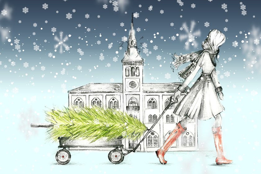 Das Titelbild des diesjährigen Lions-Club-Adventskalenders stammt von der Hobby-Künstlerin Zelija Farizi.