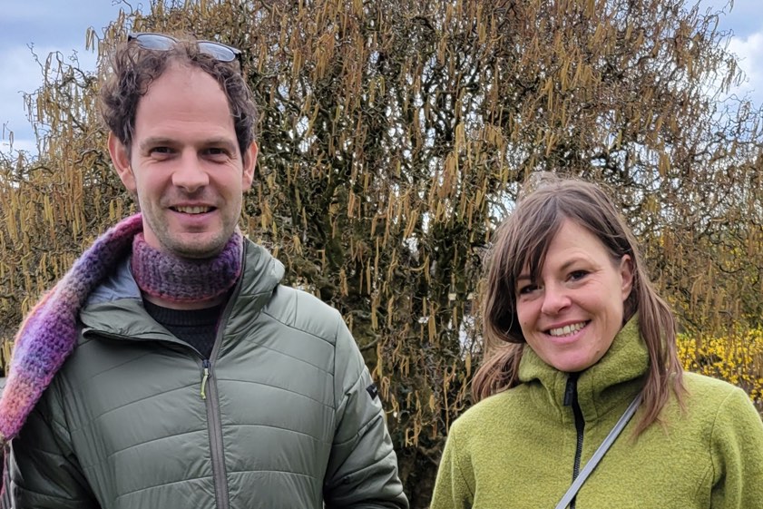 Bettina Markl und David Seifert. Foto: Schweigard