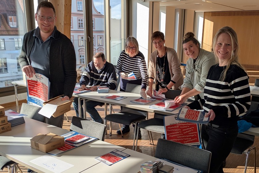 Die Arbeits-Gruppe "Kinder-Betreuung, Ganztags-Betreuung, Bildung" des "Bündnis für Familie" im Landkreis Pfaffenhofen organisiert die Messe bereits zum dritten Mal. Foto: Landratsamt