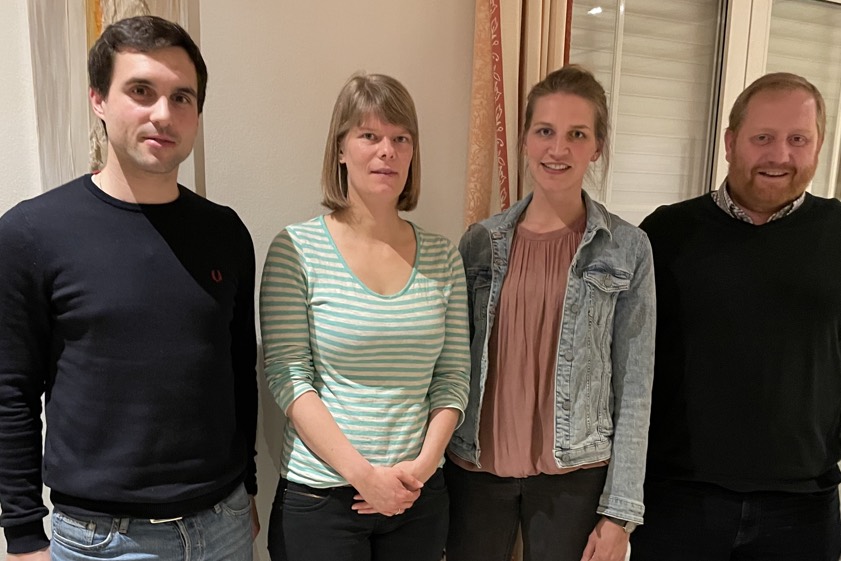 Matthias Pfab (von links), Franziska Wojta, Sabine Scharger und Johannes Rist. Foto: oh