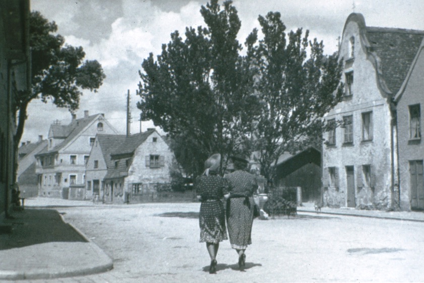 Diese Aufnahme entstand in den 1940er-Jahren in der Frauenstraße in Pfaffenhofen. Foto: Heinrich Wagenknecht