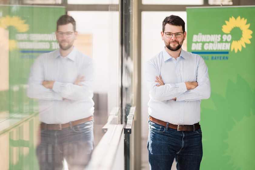 MdL Johannes Becher (Grüne).