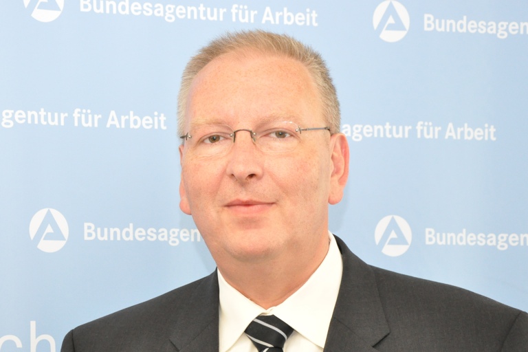 Manfred Jäger, Vorsitzender der Geschäftsführung der Ingolstädter Arbeitsagentur.