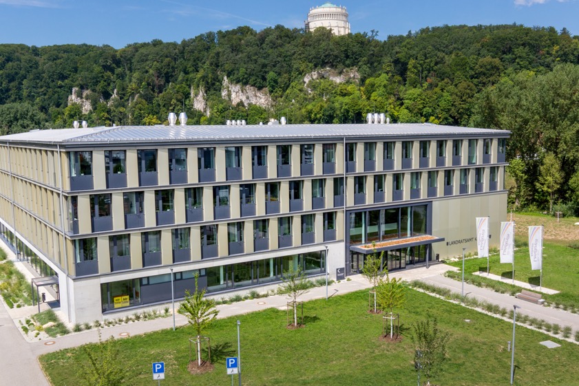 Das Kelheimer Landratsamt. Foto: Landkreis Kelheim
