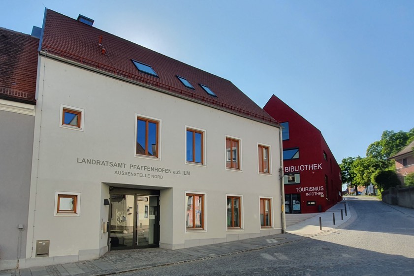 Die Landratsamt-Außenstelle in Vohburg. Archivfotos: Landratsamt Pfaffenhofen